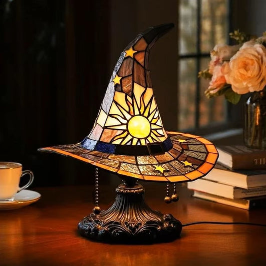 Lampe Chapeau de Magie Jaune