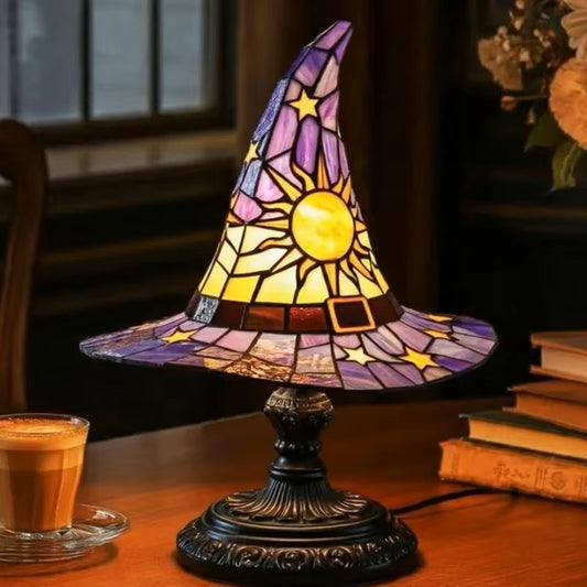 Lampe Chapeau de Magie Violet