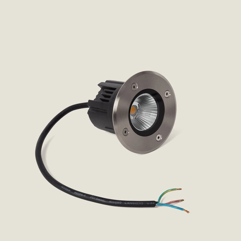 Spot Extérieur LED 6W Encastrable au Sol Scuba Acier Inoxydable